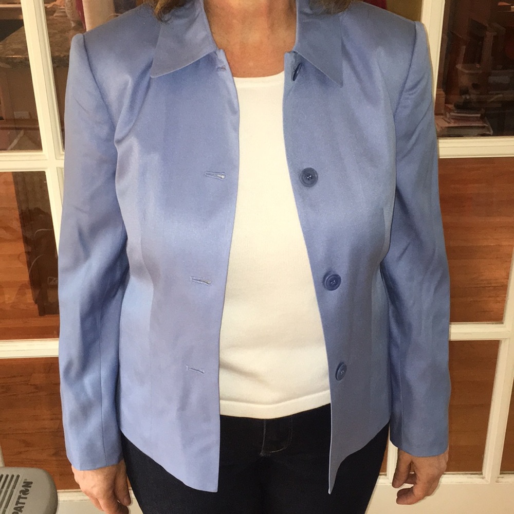  Talbots Silk & Wool Jacket - Picture 2 of 4